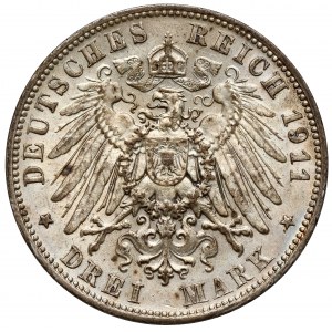 Saksonia, 3 marki 1911-E, Muldenhütten