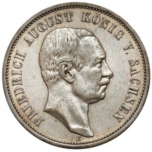 Saksonia, 3 marki 1910-E, Muldenhütten