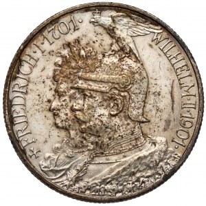 Prusse, 2 marks 1901-A, Berlin - 200e anniversaire de la Prusse