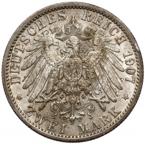 Prussia, 2 marks 1907-A, Berlin