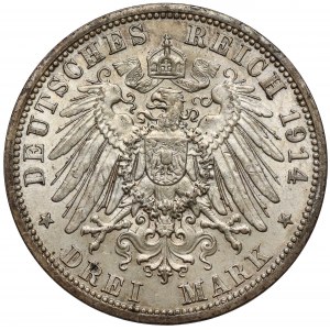 Prusy, 3 marki 1913-A, Berlin