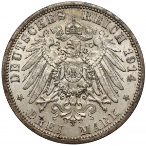 Prusse, 3 marques 1913-A, Berlin