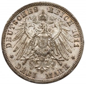 Prusy, 3 marki 1911-A, Berlin
