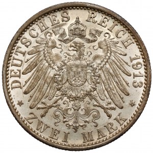 Prussia, 2 marks 1913-A, Berlin