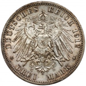 Prusy, 3 marki 1912-A, Berlin