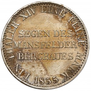 Prusy, Friedrich Wilhelm IV, Talar 1855-A, Berlin - górniczy