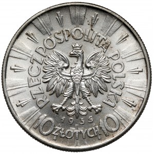 Piłsudski 10 złotych 1935