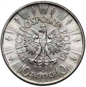 Pilsudski 10 zloty 1935