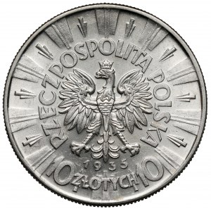 Piłsudski 10 złotych 1935