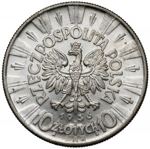 Pilsudski 10 zloty 1936
