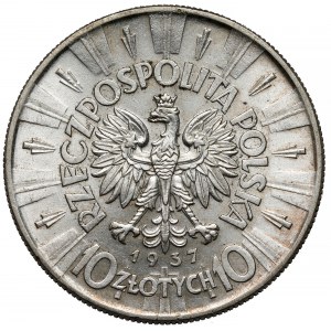 Piłsudski 10 złotych 1937