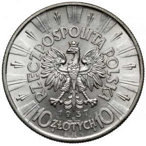 Piłsudski 10 złotych 1937