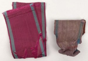 II RP, Rubans pour la Croix du Mérite - set (2pcs)