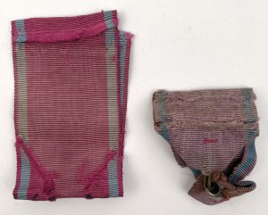 II RP, Rubans pour la Croix du Mérite - set (2pcs)