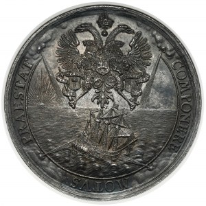 Niemcy, Fulda-Bistum, Adalbert I von Schleifras, Medal 1701 (Christian Wermuth)