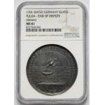Niemcy, Fulda-Bistum, Adalbert I von Schleifras, Medal 1701 (Christian Wermuth)