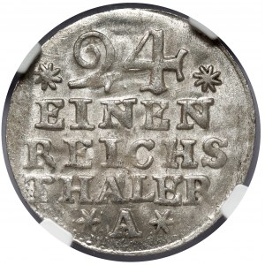Prusy, Friedrich II, 1/24 talara 1756-A, Berlin