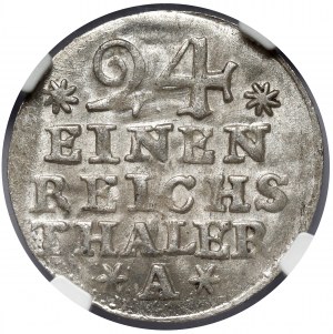 Prusse, Friedrich II, 1/24 thaler 1756-A, Berlin