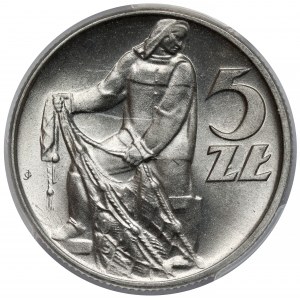 Rybak 5 złotych 1960