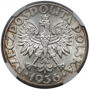 Żaglowiec 2 złote 1936
