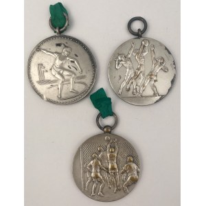 Polska, Medale sportowe (lata 50-te) - zestaw (3szt)