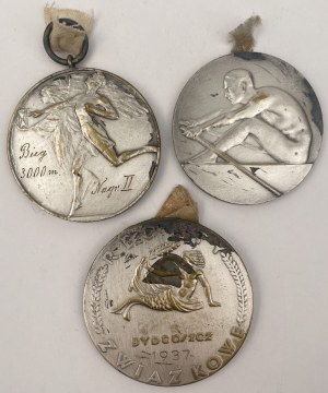 Poland, Sports Medals 1928-1937 - set (3pcs)