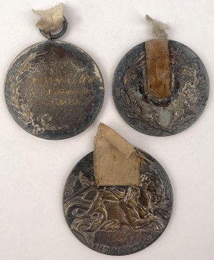 Poland, Sports Medals 1928-1937 - set (3pcs)