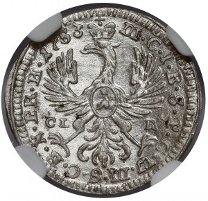 Brandenburg-Bayreuth, Friedrich III, Krajcar 1753 CLR