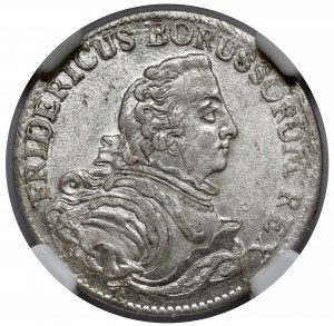 Prussia, Friedrich II, 1/12 thaler 1753-C, Kleve