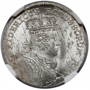 Śląsk, Fryderyk II Wielki, Szóstak 1756-B, Wrocław