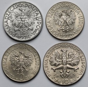 5-10 or 1965-1974 - set (4pcs)