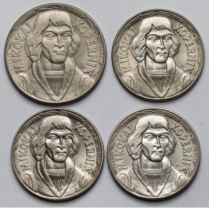 10 złotych 1959-1969 Kopernik - zestaw (4szt)