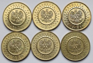2 or 1997-1999 Châteaux et palais - set (6pcs)
