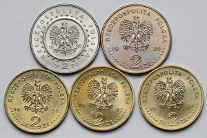 2 or 1995-1998 - set (5pcs)
