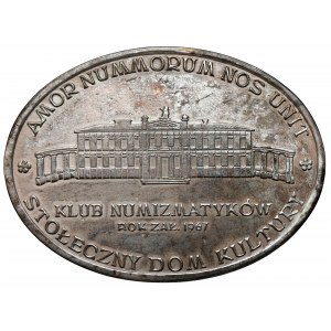 Medal, Klub Numizmatyków 1970 - RYTOSZTUKA - srebro [22]