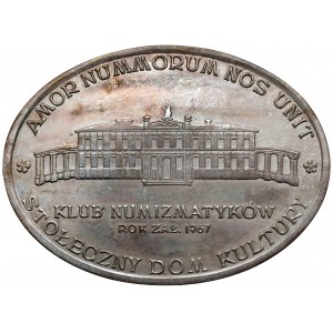 Medal, Klub Numizmatyków 1970 - RYTOSZTUKA - srebro [14]