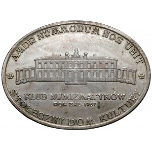 Medal, Klub Numizmatyków 1970 - RYTOSZTUKA - srebro [21]