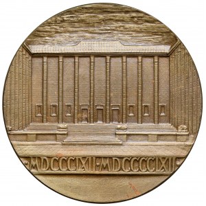 Medal, 100-lecie Muzeum Narodowego w Warszawie 1862-1962