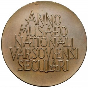 Medal 100-lecie Muzeum Narodowego w Warszawie 1862-1962
