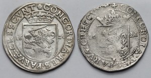 Pays-Bas, Daalder 1620-1621 - set (2pc)