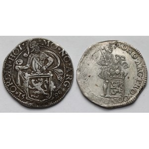 Niderlandy, Daalder 1589 i Silver ducat 1673 - zestaw (2szt)