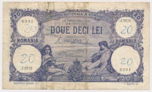 Roumanie, 20 Lei 1929