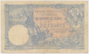 Serbia, 10 Francs 1893
