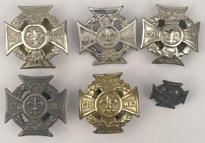 Polish Scouting Association, Scout Crosses - set (6pcs)