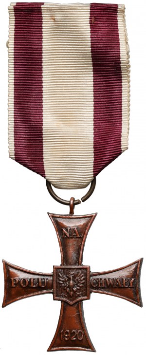 PRL, Croix de la Valeur 1920 - Andrzej / Jozef Panasiuk, après 1977