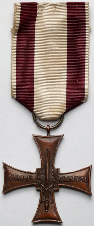 PRL, Croix de la Valeur 1920 - Andrzej / Jozef Panasiuk, après 1977