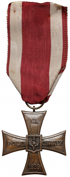 PRL, Cross of Valour 1939 - Zygmunt Olszewski, after 1977