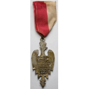 Odznaka pamiątkowa Dla Internowanych Wojskowych z II Brygady w Obozach Jenieckich na Węgrzech - Rarańcza, Huszt... [3729]