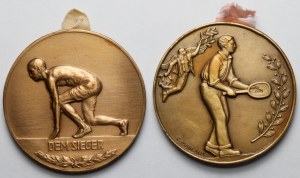 Germany, Sports Medals 1922-1928 - set (2pcs)