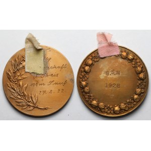 Niemcy, Medale sportowe 1922-1928 - zestaw (2szt)